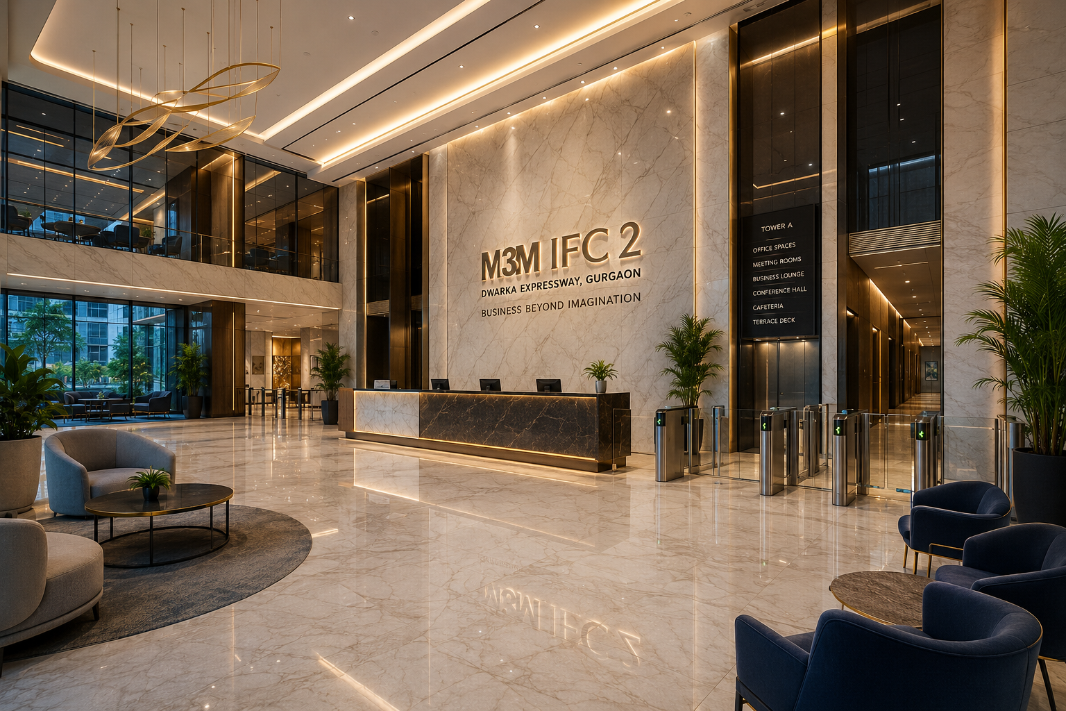 M3M IFC Modern Office Space