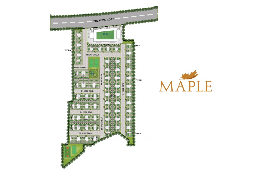 M3M Maple Sector 79 Site Plan