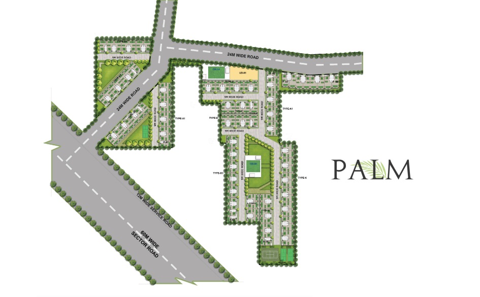 M3M Palm Sector 79 Site Plan