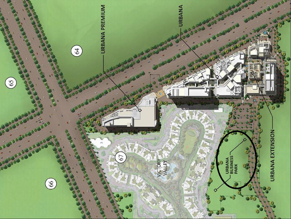 M3M Urbana Business Park Sector 67 Site Plan