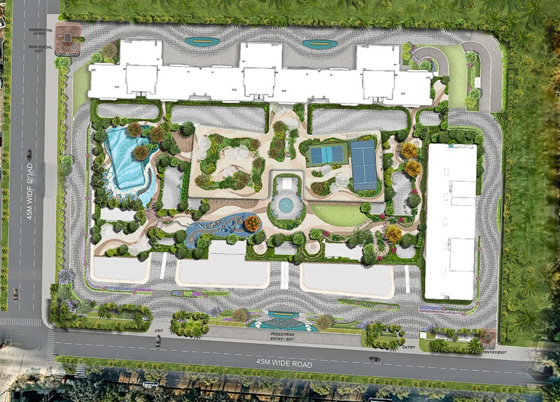 Smart World Elie Saab Branded Residences location map