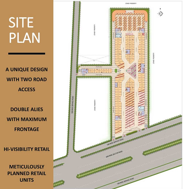 M3M Route65 Sector 65 Site Plan